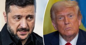 Read more about the article Furious Donald Trump ‘cursed’ and ‘threw maps’ as he gave Zelenskyy ultimatum: report