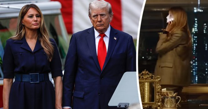 Read more about the article Melania Trump shares intimate phone call with Donald in first film trailer