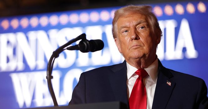 You are currently viewing Trump brags about taking another Dementia test as he addresses health fears