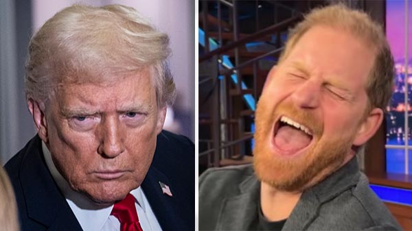 You are currently viewing Prince Harry mocks Trump with brutal joke in late-night show appearance