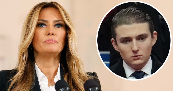 You are currently viewing Melania Trump ‘furious’ over Barron’s leaked late-night call with pastor