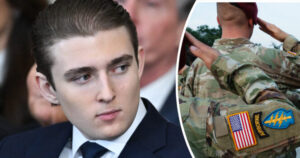 Read more about the article Social media demands Barron Trump enlists in US Army