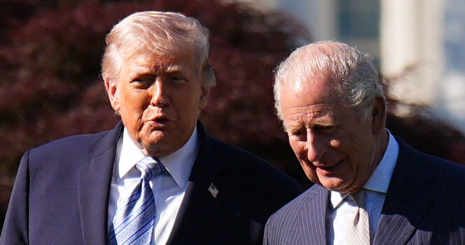 Read more about the article Lip-reader reveals Donald Trump’s private warning to King Charles