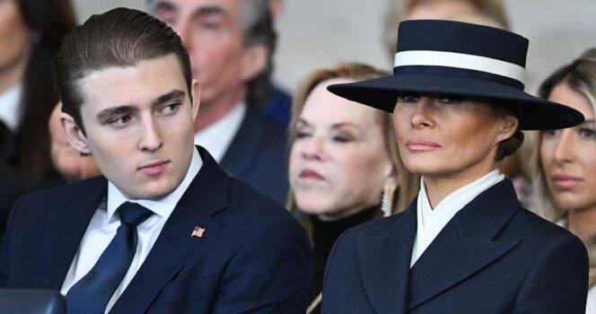 Read more about the article Barron Trump is Melania’s ‘wingman’ in public, says expert