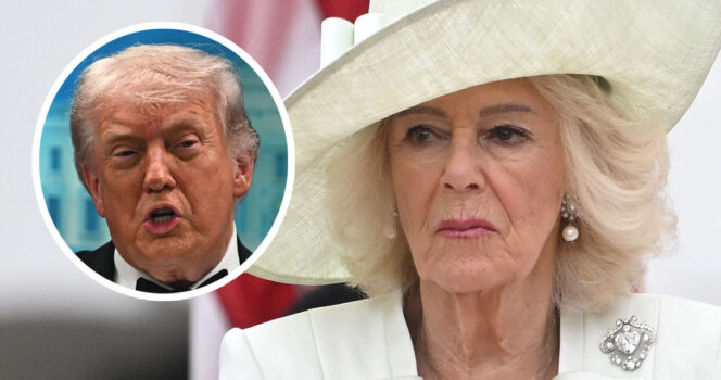 Read more about the article Donald Trump branded “classless” over behavior towards Queen Camilla