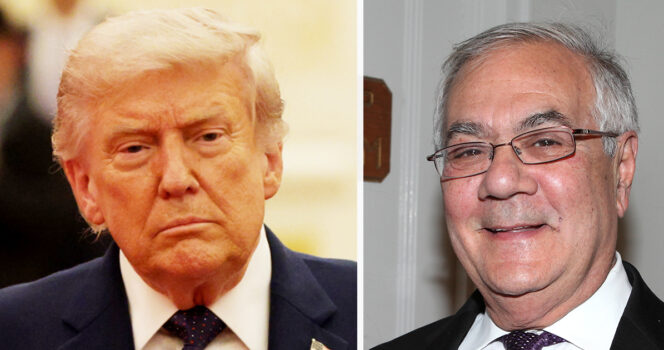 Read more about the article Pioneering gay Rep. Barney Frank made bombshell claim about Donald Trump on his deathbed